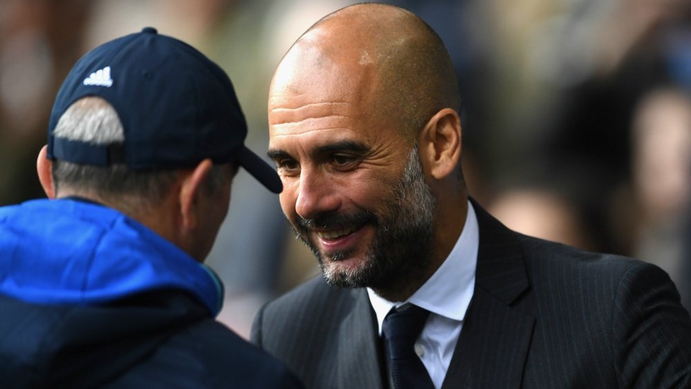 Guardiola described Pulis as 'so gentle' and 'an amazing man' after he was sacked by West Brom. GOAL