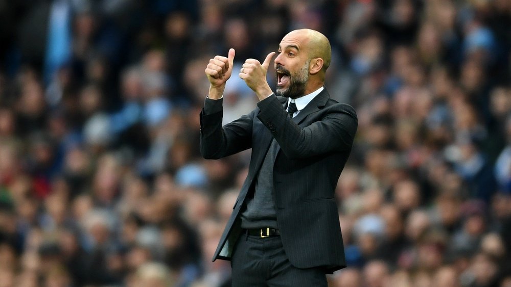 Guardiola's Man City side lost 4-2 to Leicester at the weekend. Goal