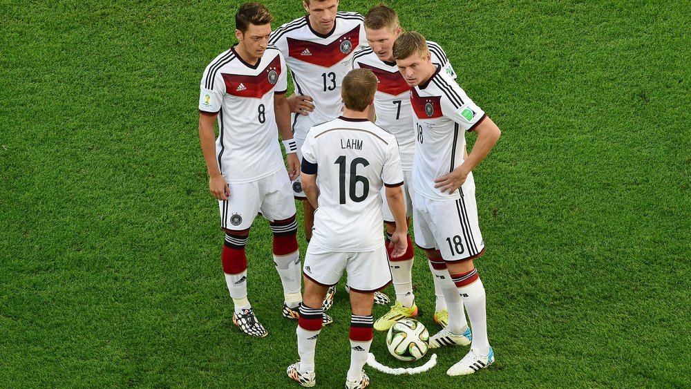 L'équipe de l'Allemagne lors de la Coupe du Monde 2014. Goal