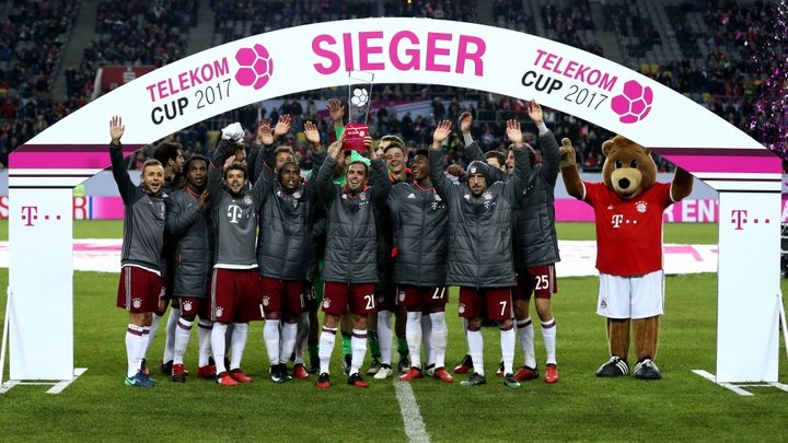 Bayern beat Mainz to win Telekom Cup