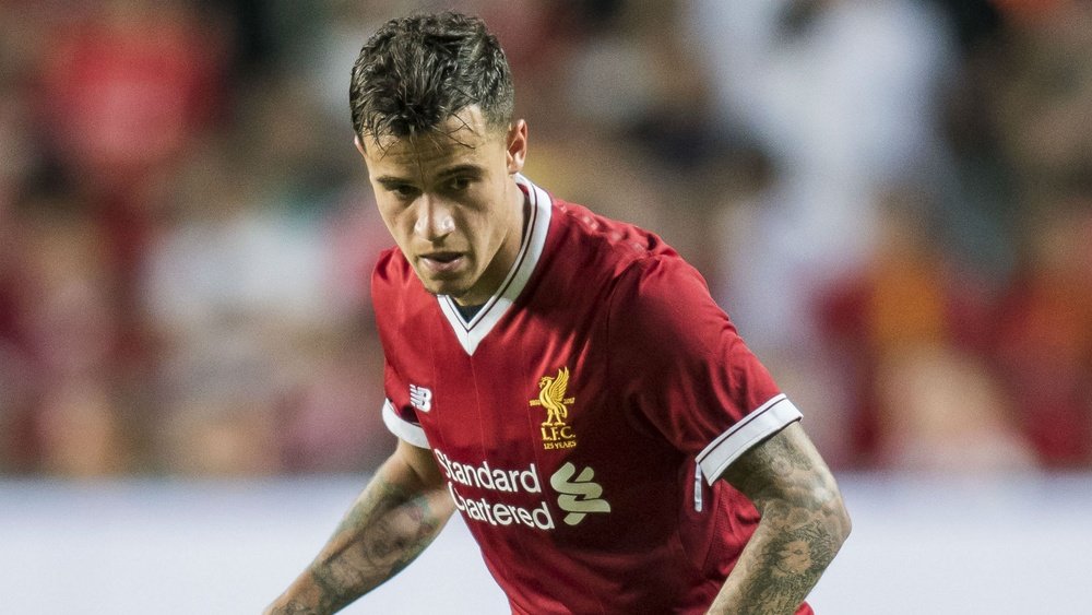 Coutinho has been left out of Liverpool's squad for their Champions League play-off game. GOAL