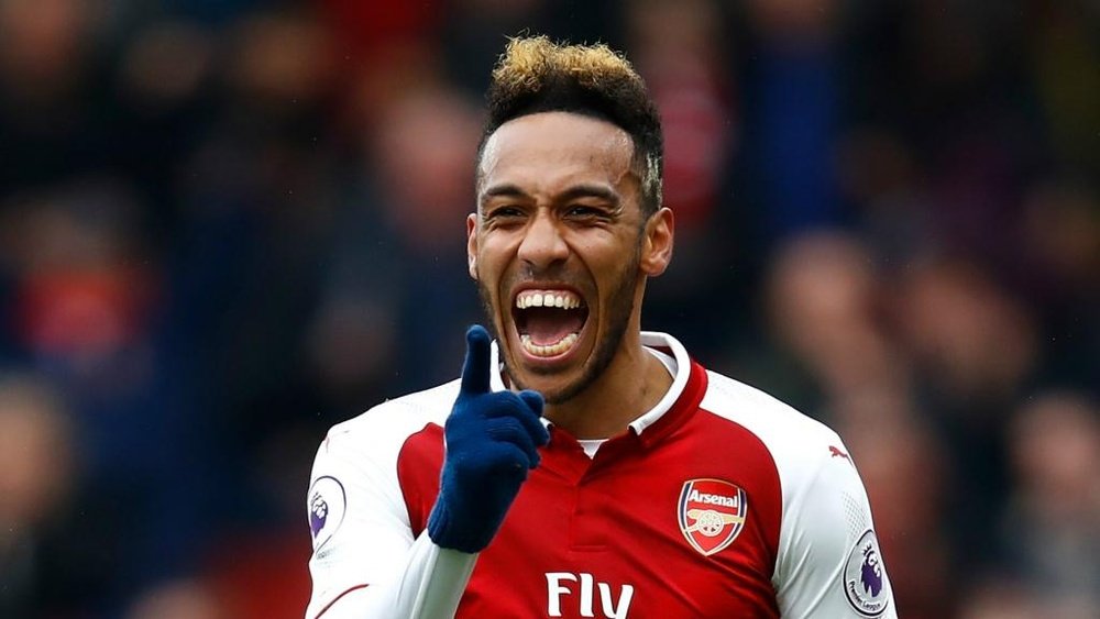 Aubameyang shone in what was a huge victory. GOAL