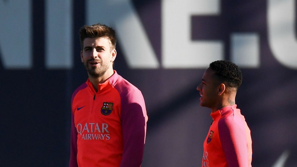 He's staying - Pique eases Barcelona fears over Neymar