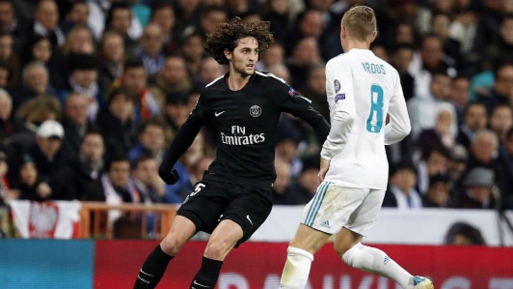 Rabiot bemoaned another PSG collapse as they fell to defeat against Real Madrid. GOAL
