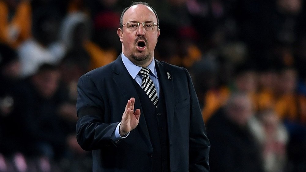 Benitez is kind of disappointed. Goal