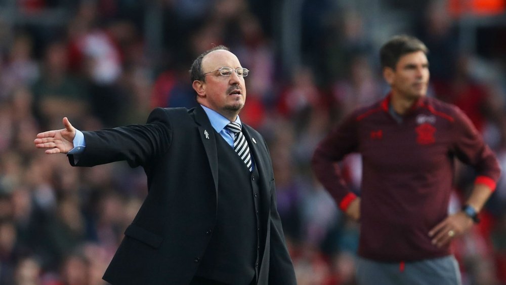 Benitez paid tribute to Newcastle United's travelling supporters after the Southampton game. GOAL