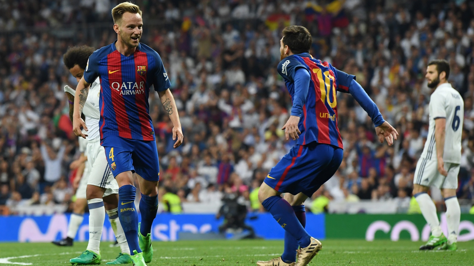 Messi cannot surprise anyone – Rakitic lauds Barcelona hero