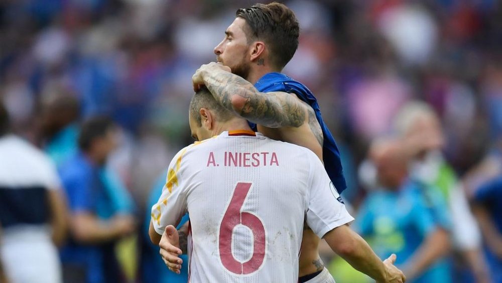 Ramos believes Iniesta deserved to win the Ballon d'Or. GOAL