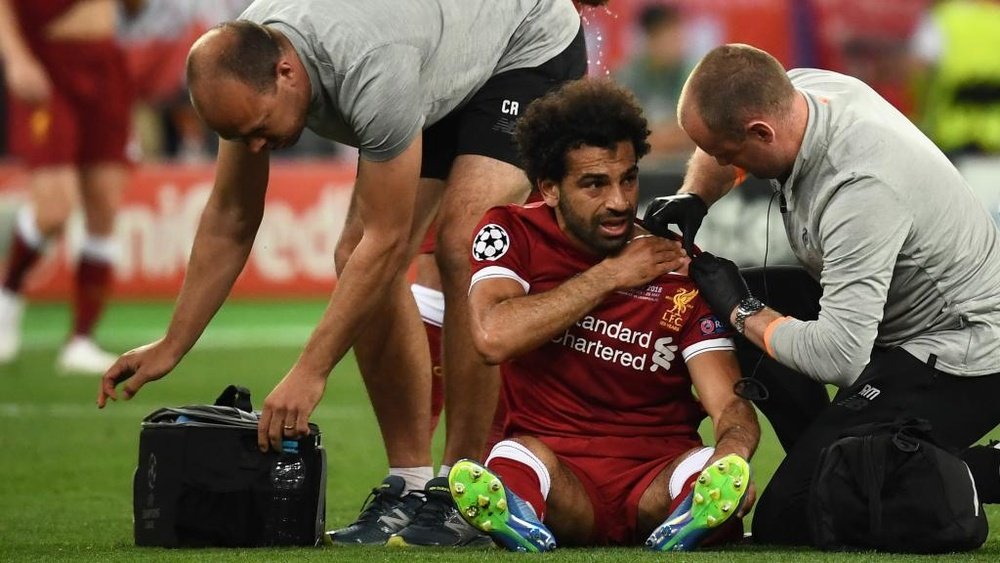 Salah pourrait être absent trois semaines. Goal