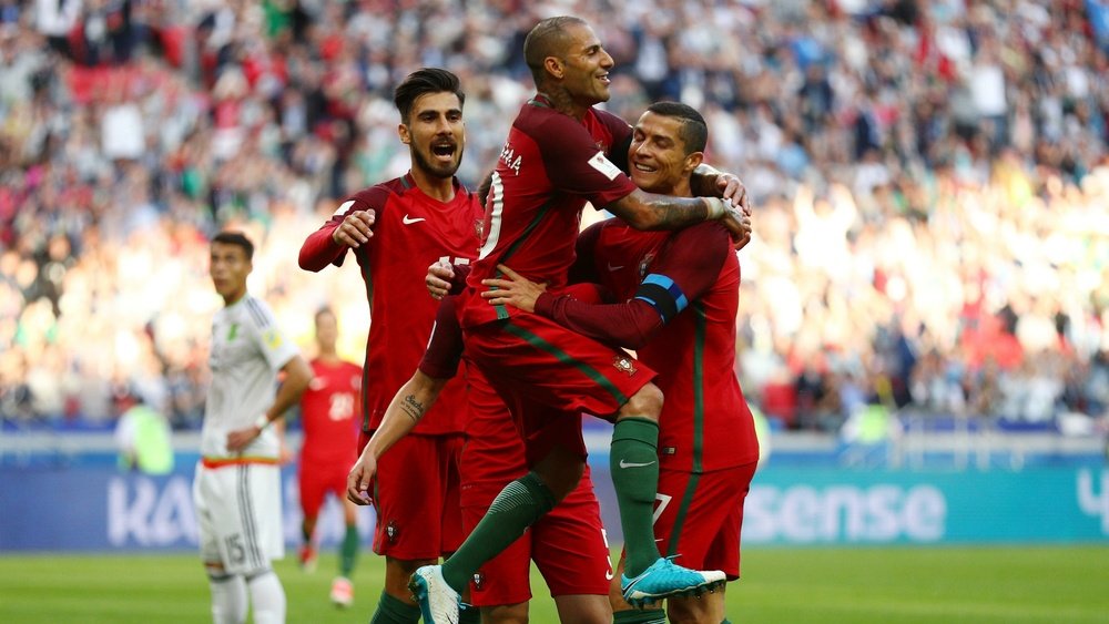 Portugal drew 2-2 with Mexico in the Confederations Cup. GOAL