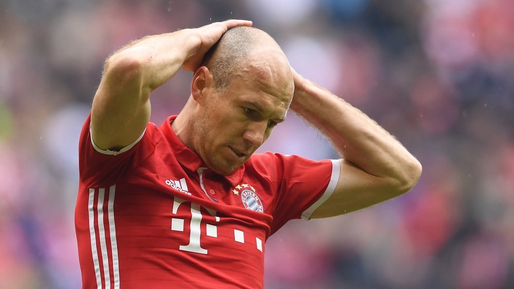 Robben manquera le prochain rendez-vous du Bayern. Goal