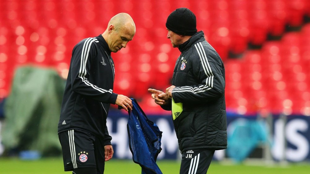 Robben has urged Heynckes to stay as Bayern Munich head coach beyond the end of the season. GOAL