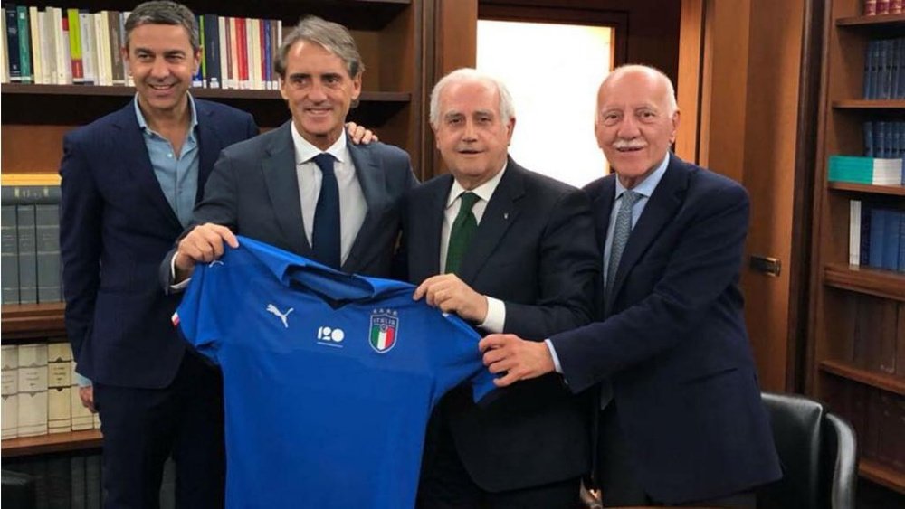 Roberto Mancini é o novo selecionador italiano. Goal