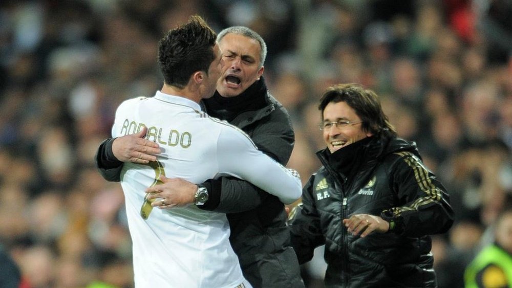 Mourinho worked with Ronaldo at Real Madrid. GOAL