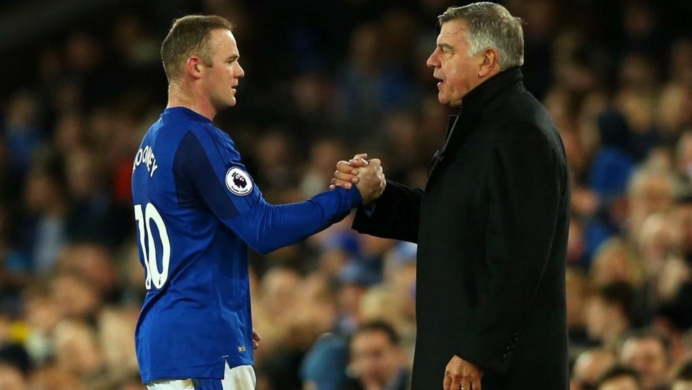 Allardyce insists there is no problem between him and Rooney. GOAL