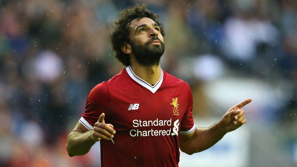 Salah was singled out for praise by Liverpool boss Jurgen Klopp. GOAL