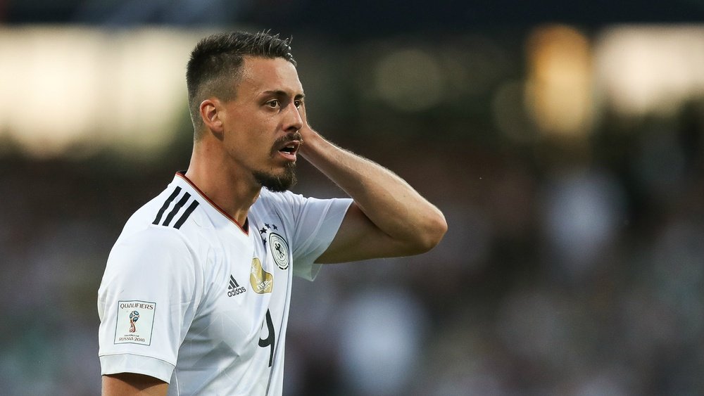 Sandro Wagner could be the man to replace Mario Gomez in the German national side. AFP