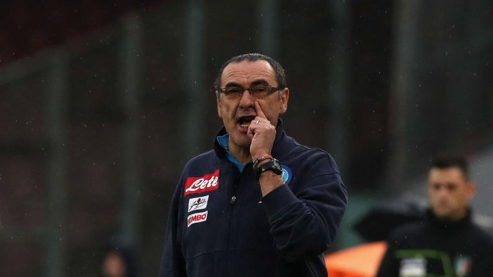 Sarri's Napoli could only manage a draw with struggling Sassuolo. GOAL