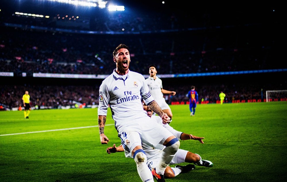 Sergio Ramos Real Madrid Barcelona El Clasico