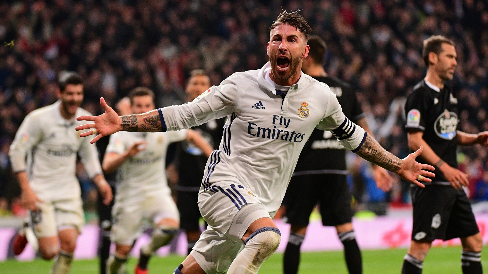 Sergio Ramos has saved Real Madrid lately. Goal