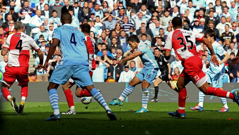 Aguero's last gasp winner for Man City will be one of football's most memorable moments. GOAL