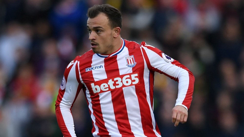 Despite being linked with Roma Stoke say they have no plans to sell Xherdan Shaqiri. GOAL