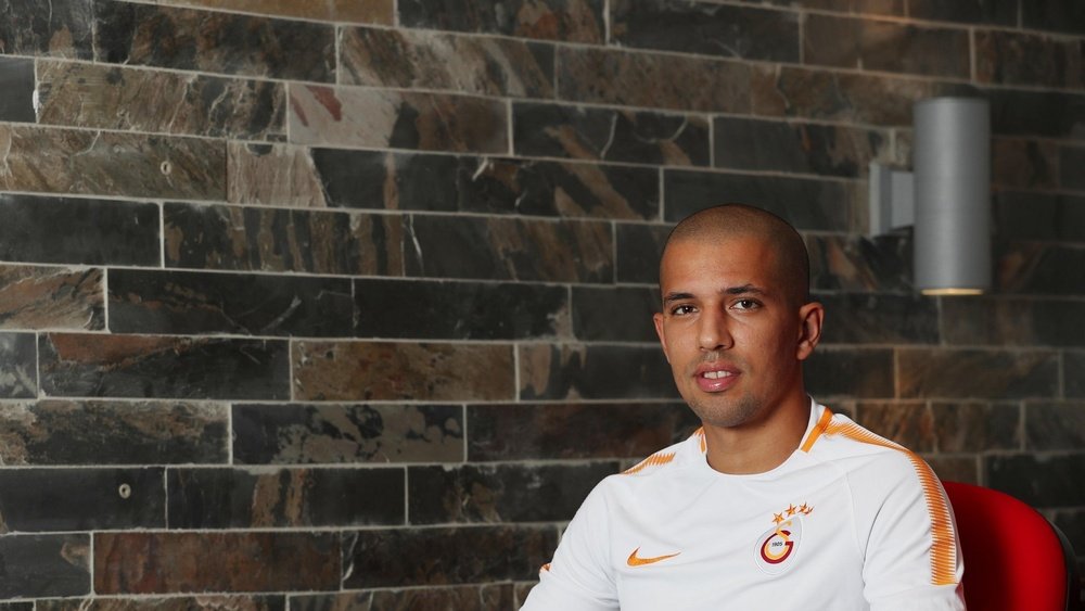 Sofiane Feghouli, nouveau joueur du Galatasaray. GOAL