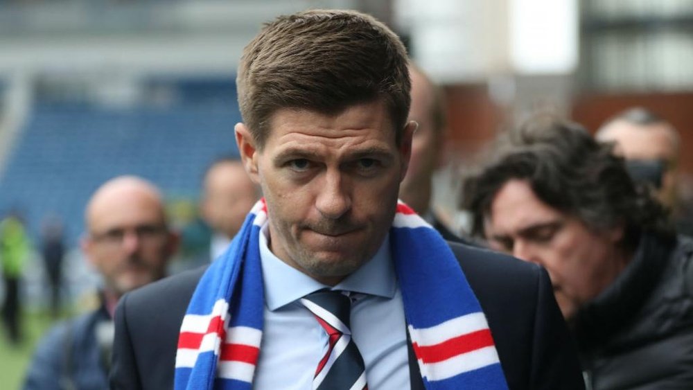 Gerrard is headed for Glasgow. GOAL