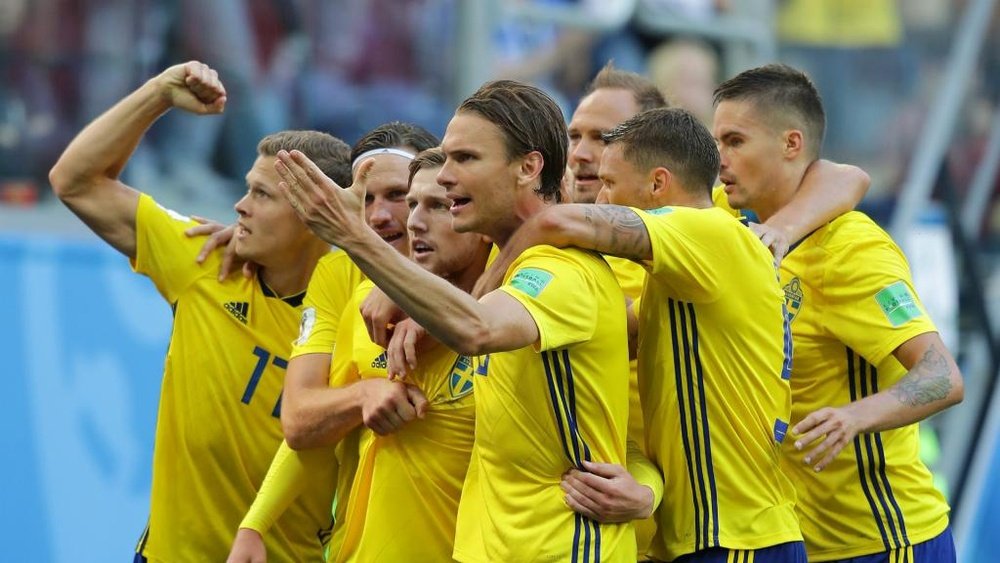 Sistema defensivo garante Suécia nas quartas.Goal