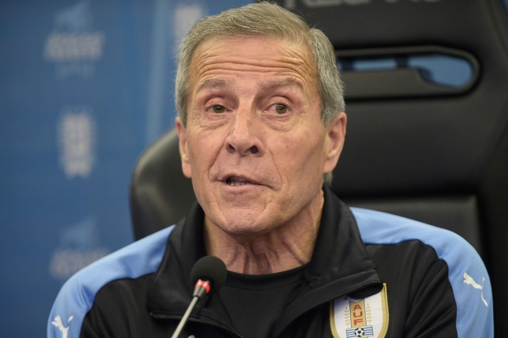 Tabarez believes his side deserve to be at the World Cup. GOAL