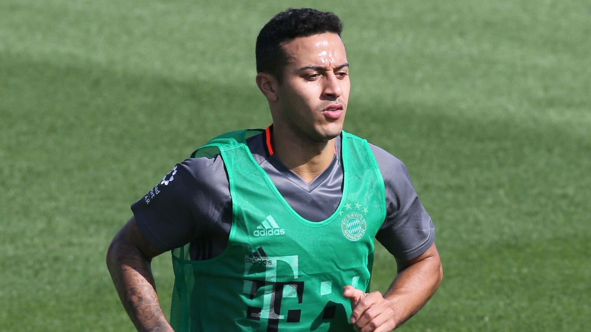 Thiago back in Bayern training as Arsenal showdown looms