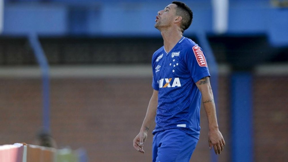 Thiago Neves foi a cara da desilusão do Cruzeiro. Goal