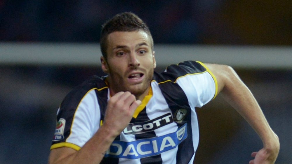 Thomas Heurtaux dans un match de Serie A avec Udinese. AFP