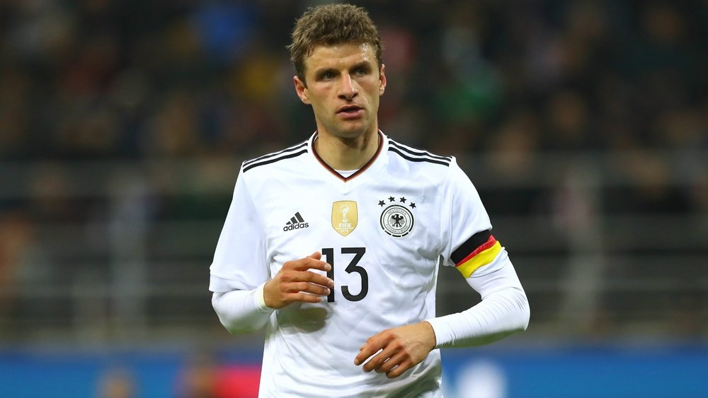 Thomas Müller a apprécié la performance de l'Allemagne. Goal