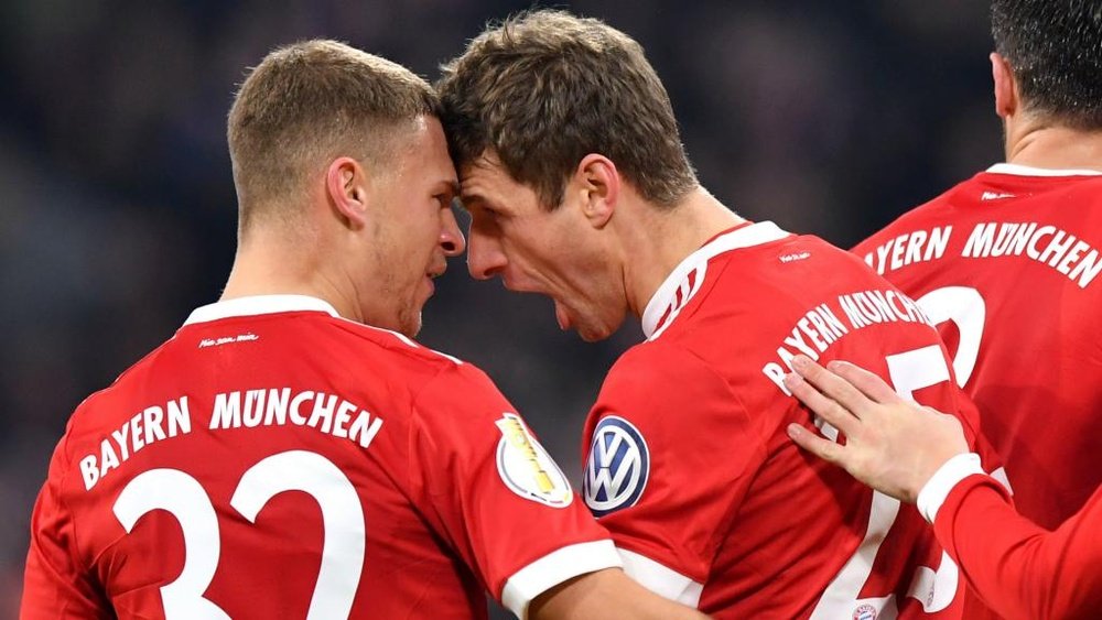 Muller revels in Bayern resurgence after eliminating Dortmund. Goal