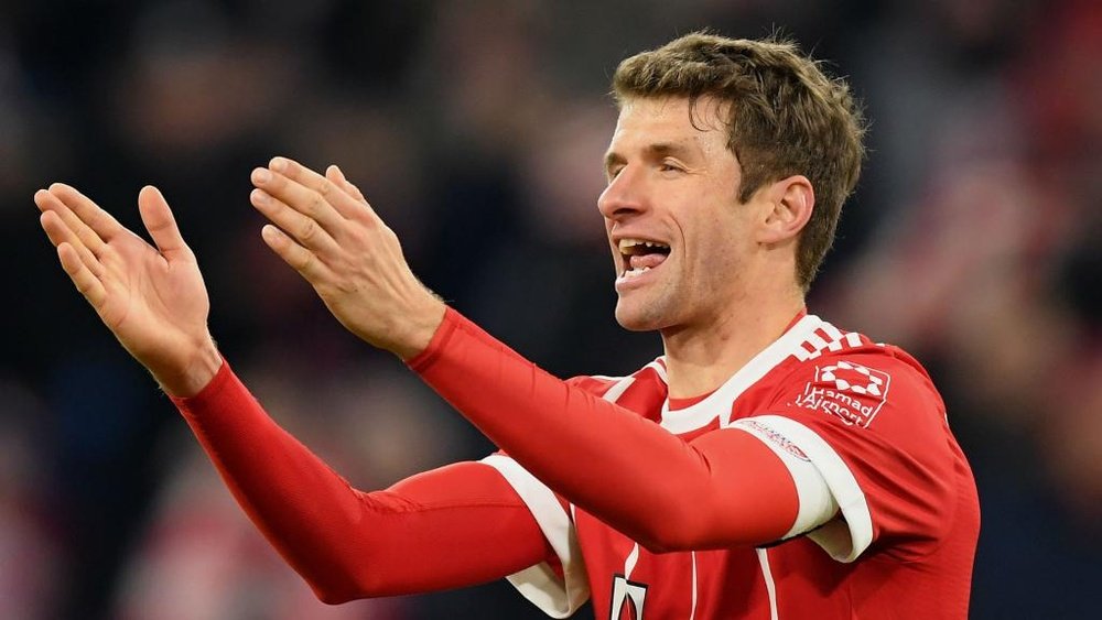 Muller completed a century of goals in the Bundesliga. GOAL