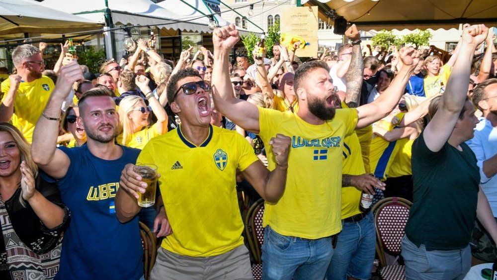 Exclusivo! Suecos se 'transformam' durante a Copa.Goal