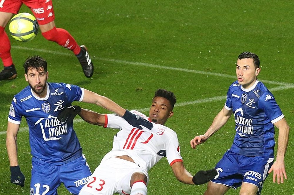 Troyes-Lille, Ligue 1. GOAL