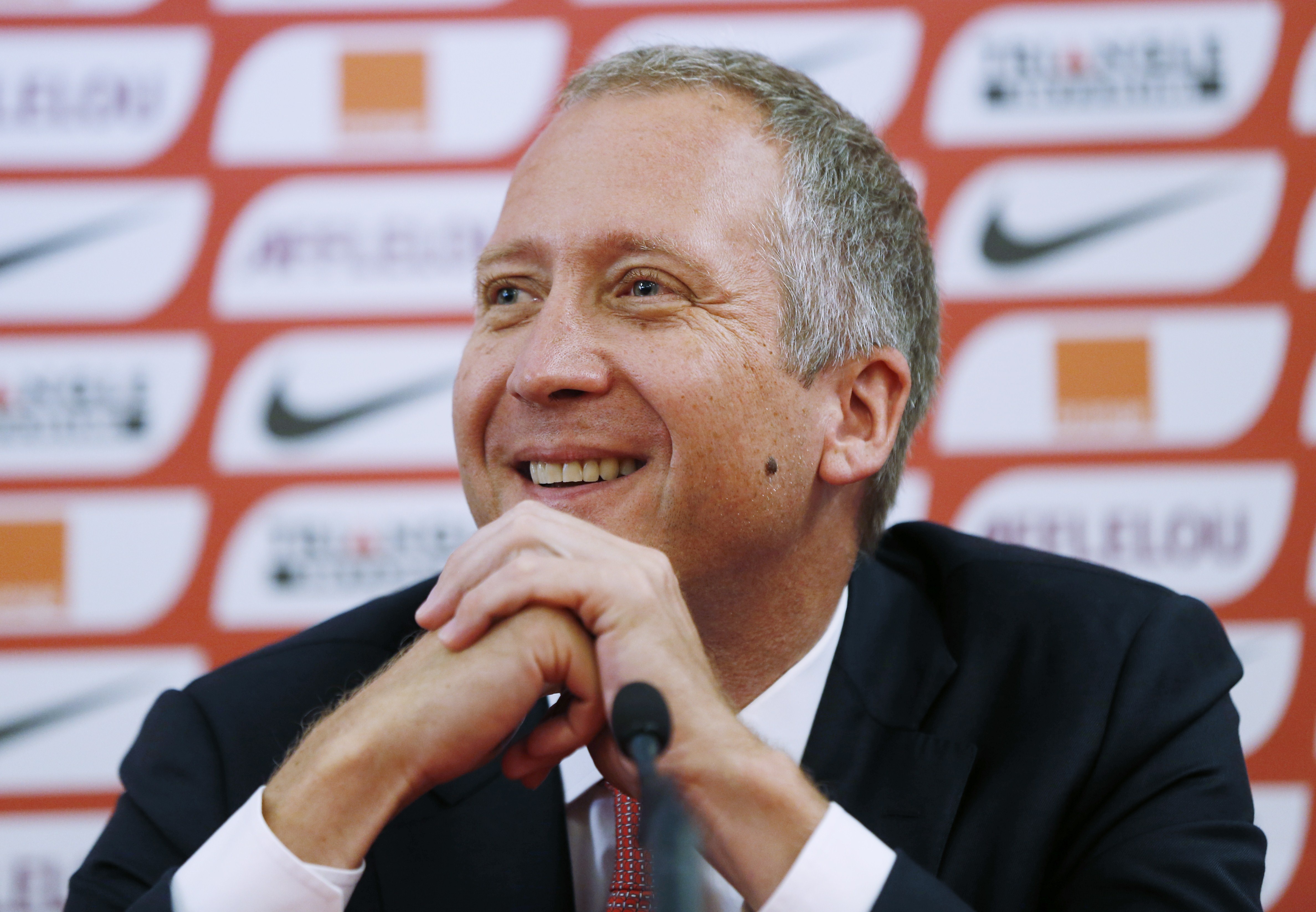 Vadim Vasilyev,  vice-président de l'AS Monaco, en conférence de presse. Goal