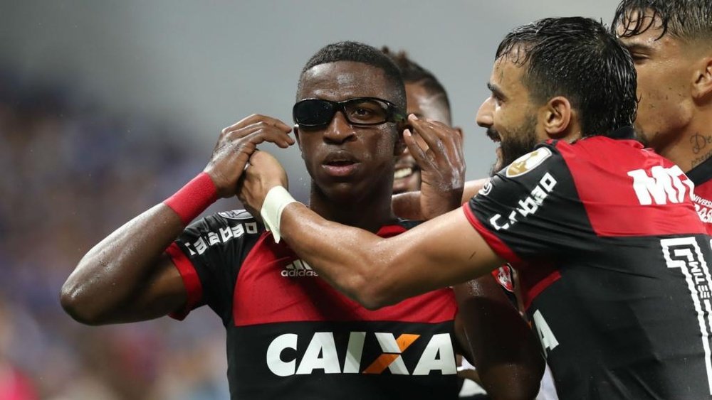 Herói do Flamengo contra o Emelec, Vinícius Júnior desabafa após vitória