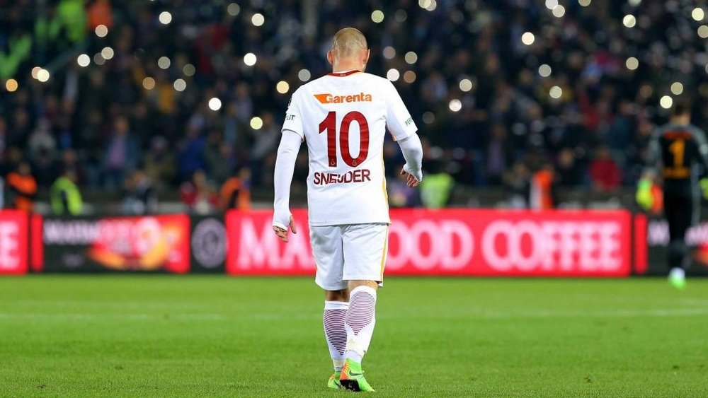 Wesley Sneijder, Galatasaray. GOAL