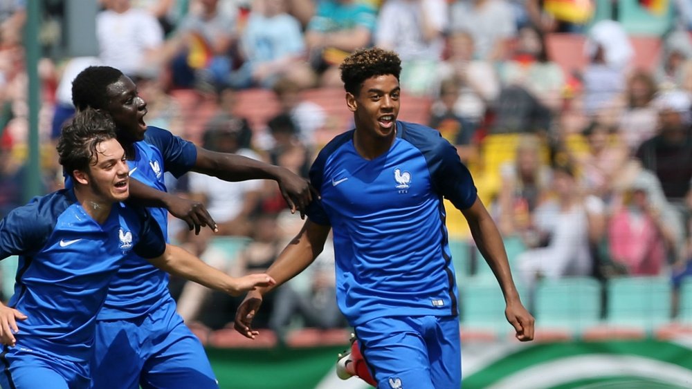 Geubells, 16, made his Lyon debut on Saturday. AFP