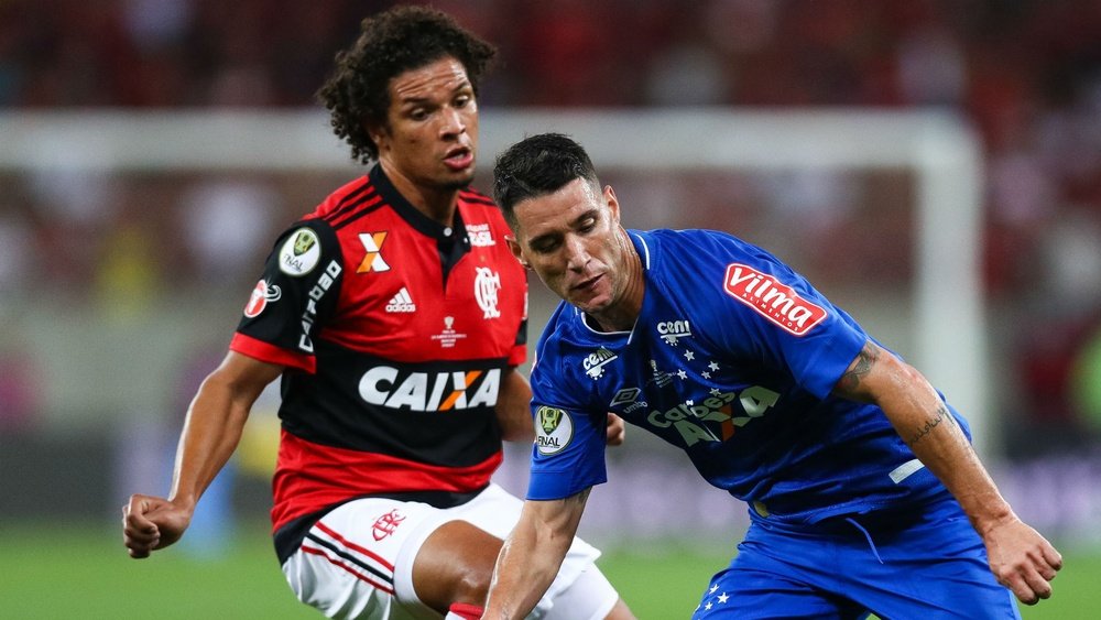 Willian Arão Thiago Neves Flamengo Cruzeiro Copa do Brasil 07 09 2017
