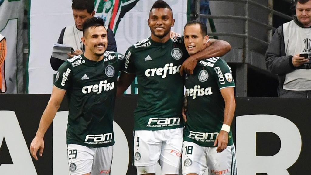 Borja já é o sétimo maior artilheiro da história do Palmeiras na Libertadores