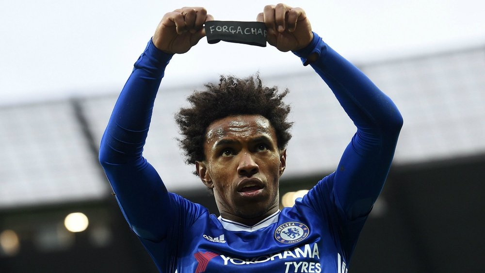 Willian is not wanted by United. Goal