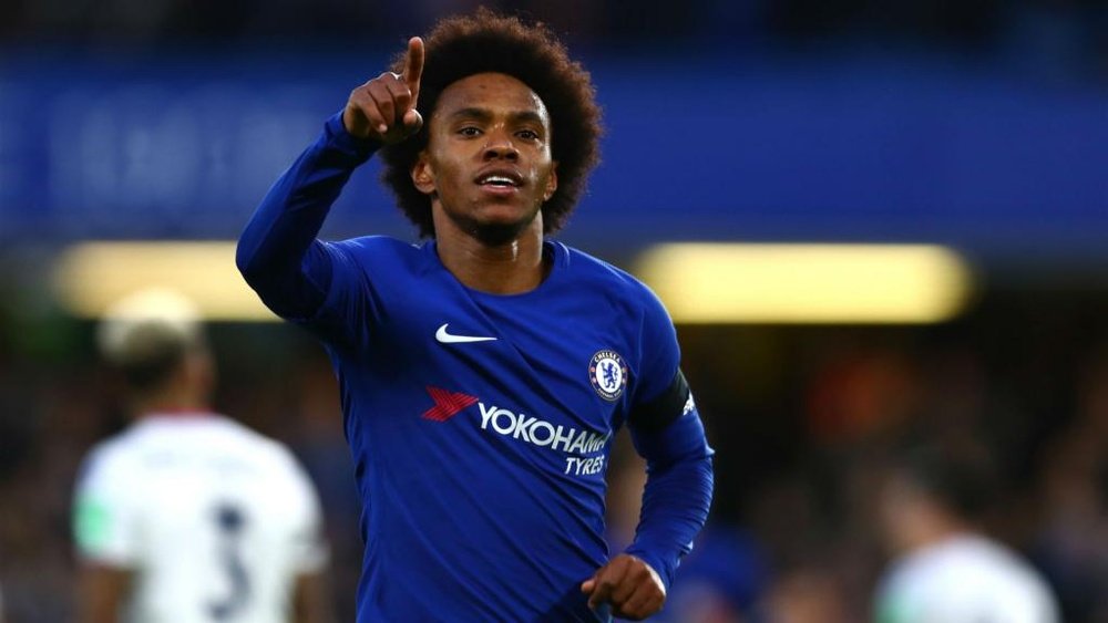 Willian has been on fire recently. GOAL