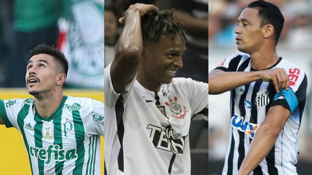 Willian, Jô e Ricardo Oliveira. Goal