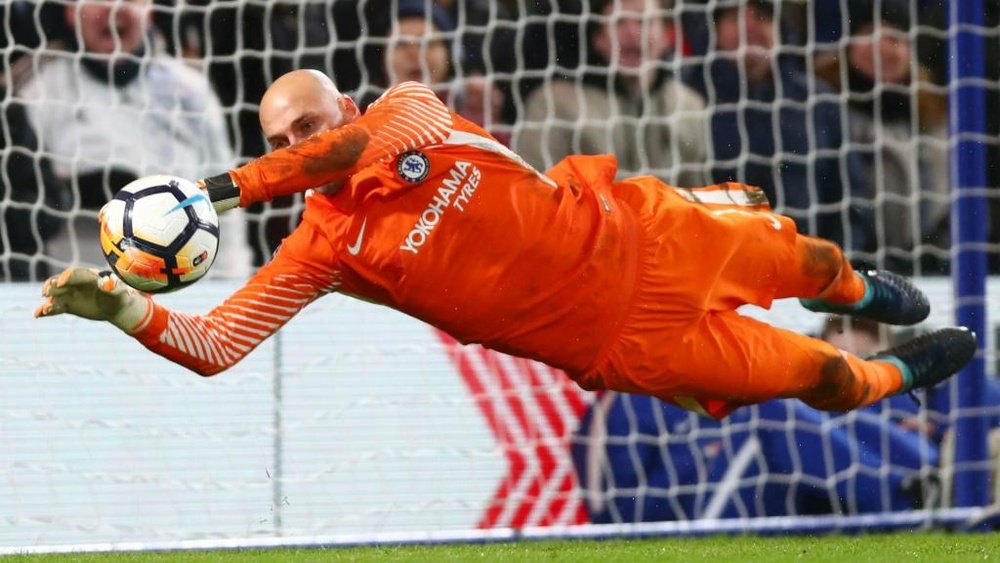 Caballero will make his Premier League debut for Chelsea at Brighton. GOAL