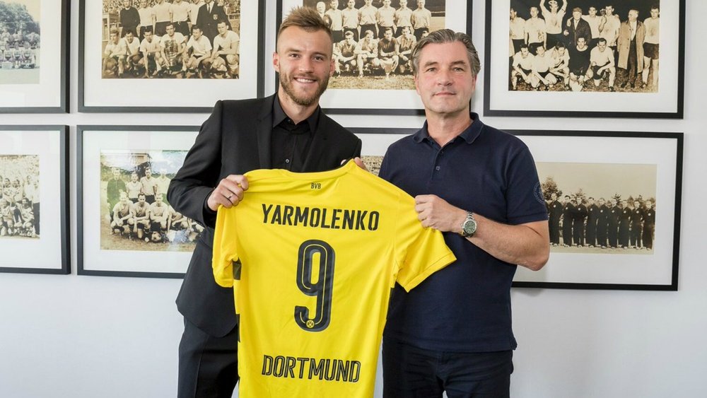 Dortmund have sealed the signing of winger Andriy Yarmolenko from Dynamo Kiev. GOAL