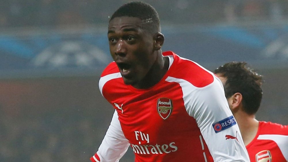 Yaya Sanogo will no longer play for Arsenal London. AFP